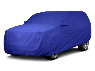 Covercraft Custom Car Covers Ultratect Car Cover; Blue (07-20 Tahoe w/ Roof Rack)