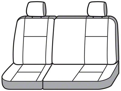 Covercraft Seat Saver Waterproof Polyester Custom Third Row Seat Cover; Taupe (15-20 Tahoe)
