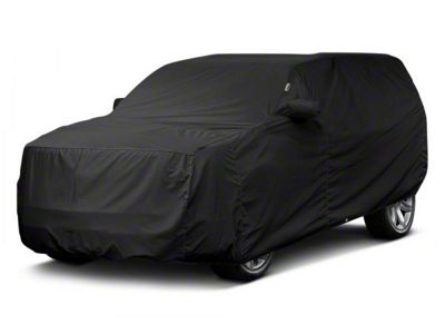 Covercraft Custom Car Covers WeatherShield HP Car Cover; Black (07-20 Tahoe w/ Roof Rack)