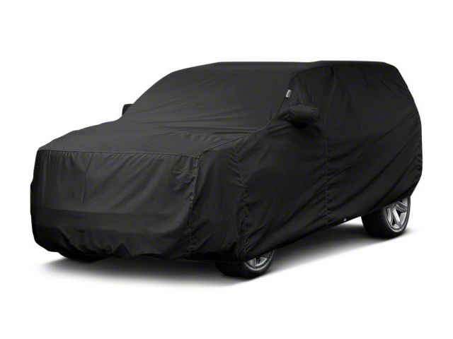 Covercraft Custom Car Covers WeatherShield HP Car Cover; Black (07-20 Tahoe w/ Roof Rack)