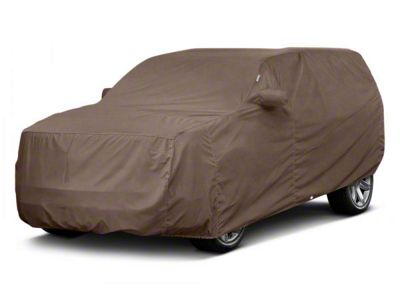 Covercraft Custom Car Covers WeatherShield HP Car Cover; Taupe (21-24 Tahoe)