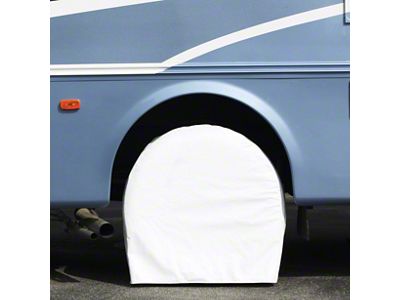 Covercraft Snap Ring Tire Saver; White