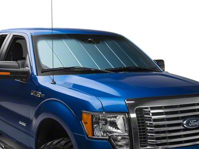 Covercraft UVS100 Heat Shield Custom Sunscreen; Blue Metallic (09-14 F-150)