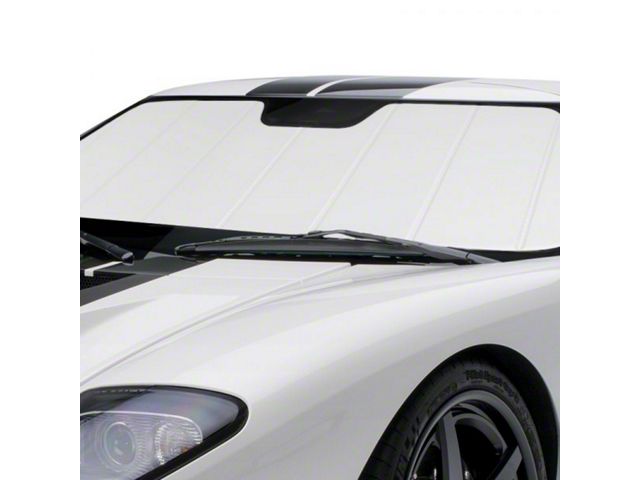 Covercraft UVS100 Heat Shield Premier Series Custom Sunscreen; White (87-96 Dakota)