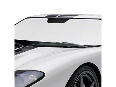Covercraft UVS100 Heat Shield Premier Series Custom Sunscreen; White (05-07 Dakota)