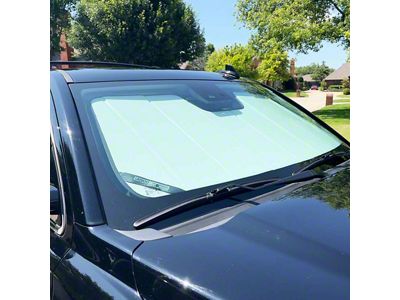 Covercraft UVS100 Heat Shield Premier Series Custom Sunscreen; White (23-25 F-250 Super Duty)