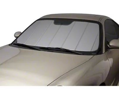 Covercraft UVS100 Heat Shield Custom Sunscreen; Silver (22-26 Maverick)