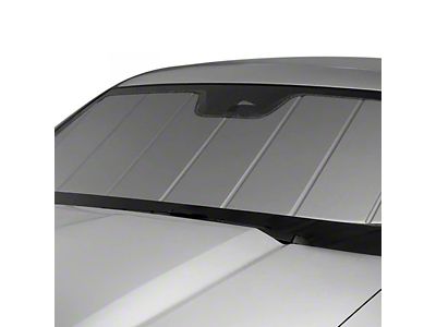 Covercraft UVS100 Heat Shield Custom Sunscreen; Silver (22-24 Sierra 1500 Elevation, SLE, SLT)