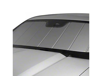 Covercraft UVS100 Heat Shield Custom Sunscreen; Silver (22-25 Sierra 1500 AT4, Denali)