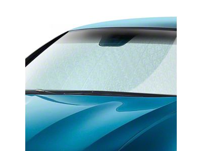 Covercraft UVS100 Heat Shield Premier Series Custom Sunscreen; Chrome Camouflage (2024 Sierra 2500 HD SLE, SLT)