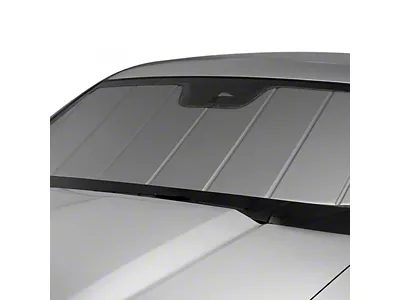 Covercraft UVS100 Heat Shield Custom Sunscreen; Silver (2024 Silverado 3500 HD High Country, LT, LTZ)