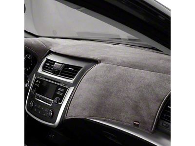 Covercraft VelourMat Custom Dash Cover; Smoke (15-22 Canyon w/o Forward Collision Alert or Center Dash Speaker)