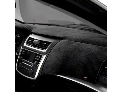 Covercraft VelourMat Custom Dash Cover; Black (15-22 Colorado w/ Forward Collision Alert)