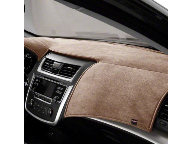 Covercraft VelourMat Custom Dash Cover; Taupe (09-14 F-150 w/o Light Sensor)