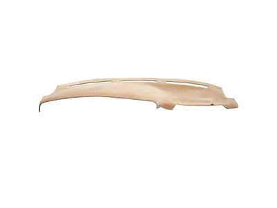 Covercraft VelourMat Custom Dash Cover; Beige (23-24 F-250 Super Duty w/o Heads Up Display, Excluding XL)