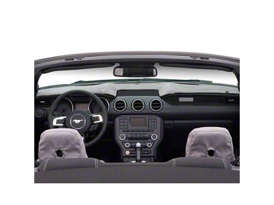 Covercraft VelourMat Custom Dash Cover; Cocoa (23-24 F-350 Super Duty w/o Heads Up Display, Excluding XL)