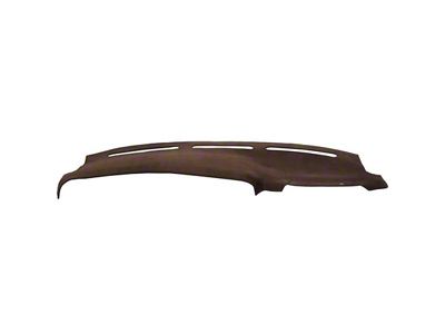 Covercraft VelourMat Custom Dash Cover; Cocoa (23-24 F-350 Super Duty w/ Heads Up Display)