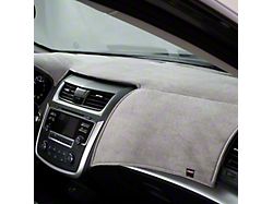 Covercraft VelourMat Custom Dash Cover; Grey (05-07 F-350 Super Duty)
