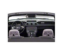 Covercraft VelourMat Custom Dash Cover; Grey (23-26 F-350 Super Duty w/o Heads Up Display, Excluding XL)