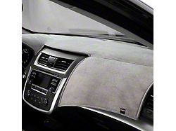 Covercraft VelourMat Custom Dash Cover; Grey (10-18 RAM 3500)