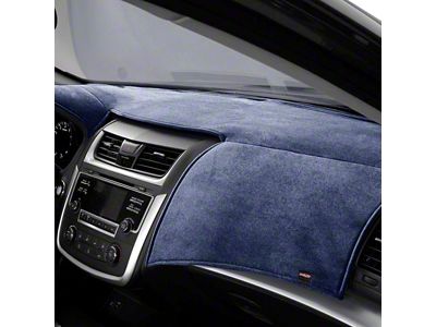 Covercraft VelourMat Custom Dash Cover; Navy (19-23 Ranger w/ Forward Collision Warning)