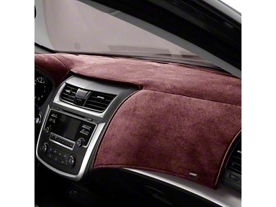 Covercraft VelourMat Custom Dash Cover; Wine (19-23 Ranger w/ Forward Collision Warning)