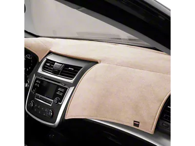 Covercraft VelourMat Custom Dash Cover; Beige (07-13 Sierra 1500 w/ Upper and Lower Glove Boxes)