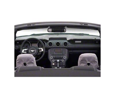 Covercraft VelourMat Custom Dash Cover; Smoke (22-24 Sierra 1500 w/ Forward Collision Alert)