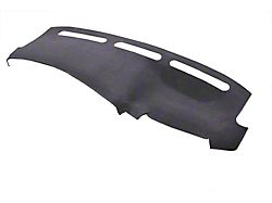 Covercraft VelourMat Custom Dash Cover; Black (01-06 Sierra 2500 HD)