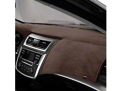 Covercraft VelourMat Custom Dash Cover; Cocoa (07-14 Sierra 2500 HD w/ Lower Glove Box)