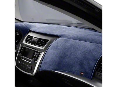 Covercraft VelourMat Custom Dash Cover; Navy (15-20 Tahoe w/o Forward Collision Alert or Heads Up Display)