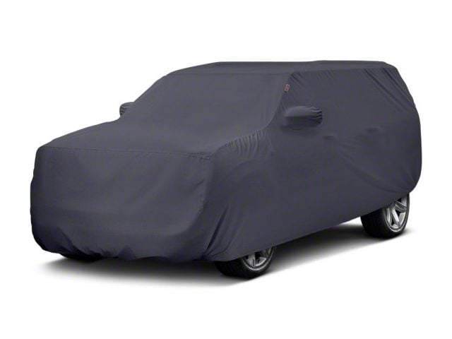 Covercraft Custom Car Covers Form-Fit Car Cover; Charcoal Gray (07-20 Yukon w/ Roof Rack)