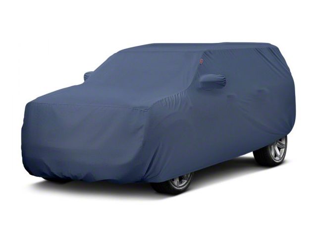 Covercraft Custom Car Covers Form-Fit Car Cover; Metallic Dark Blue (07-20 Yukon w/ Roof Rack)