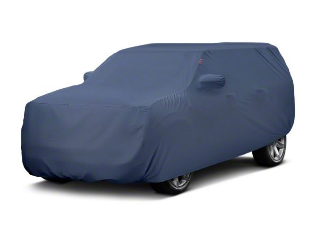 Covercraft Custom Car Covers Form-Fit Car Cover; Metallic Dark Blue (21-24 Yukon)