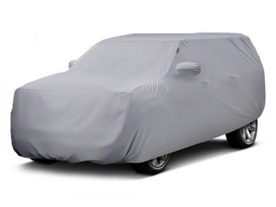 Covercraft Custom Car Covers Form-Fit Car Cover; Silver Gray (07-20 Yukon w/ Roof Rack)