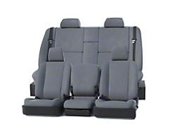 Covercraft Precision Fit Seat Covers Leatherette Custom Front Row Seat Covers; Medium Gray (15-19 Yukon w/ Bench Seat)