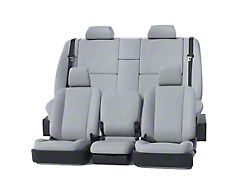 Covercraft Precision Fit Seat Covers Leatherette Custom Third Row Seat Cover; Light Gray (15-20 Yukon)
