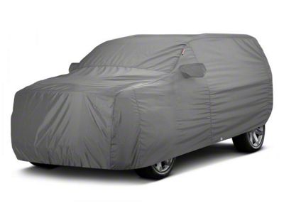 Covercraft Custom Car Covers Sunbrella Car Cover; Gray (07-20 Yukon w/ Roof Rack)