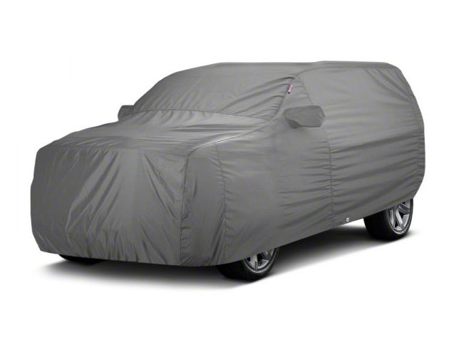 Covercraft Custom Car Covers Sunbrella Car Cover; Gray (07-20 Yukon w/ Roof Rack)