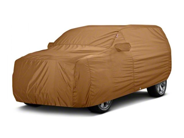 Covercraft Custom Car Covers Sunbrella Car Cover; Toast (07-20 Yukon w/ Roof Rack)