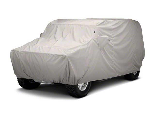 Covercraft Custom Car Covers WeatherShield HD Car Cover; Gray (07-20 Yukon w/ Roof Rack)
