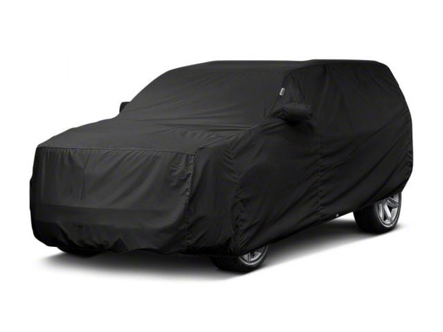 Covercraft Custom Car Covers WeatherShield HP Car Cover; Black (07-20 Yukon w/ Roof Rack)
