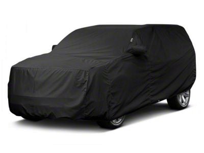 Covercraft Custom Car Covers WeatherShield HP Car Cover; Black (07-20 Yukon w/ Roof Rack)