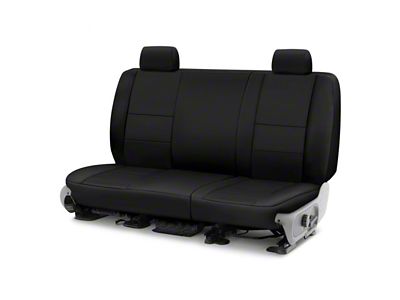 Coverking Cordura Ballistic Custom-Fit Rear Seat Cover; Black (15-20 F-150 SuperCrew)