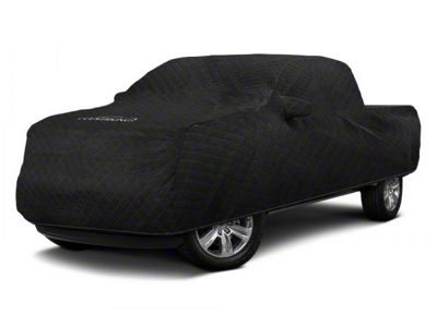 Coverking Moving Blanket Indoor Car Cover; Black (21-24 F-150 SuperCrew w/ 5-1/2-Foot Bed & Non-Towing Mirrors)