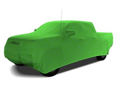 Coverking Satin Stretch Indoor Car Cover; Synergy Green (10-14 F-150 Raptor SuperCab)