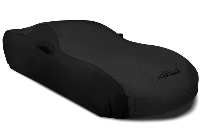 Coverking Stormproof Car Cover; Titan Gray (21-24 F-150 SuperCrew w/ 5-1/2-Foot Bed & Non-Towing Mirrors)