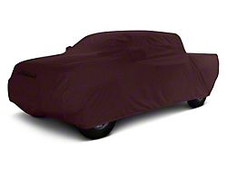 Coverking Stormproof Car Cover; Wine (21-25 F-150 SuperCrew w/ 5-1/2-Foot Bed & Non-Towing Mirrors)