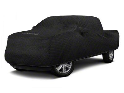 Coverking Moving Blanket Indoor Car Cover; Black (17-22 F-250 Super Duty SuperCrew w/ Towing Mirrors)