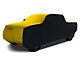 Coverking Satin Stretch Indoor Car Cover; Black/Velocity Yellow (11-16 F-250 Super Duty SuperCab)